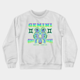 Gemini 8a Periwinkle Crewneck Sweatshirt